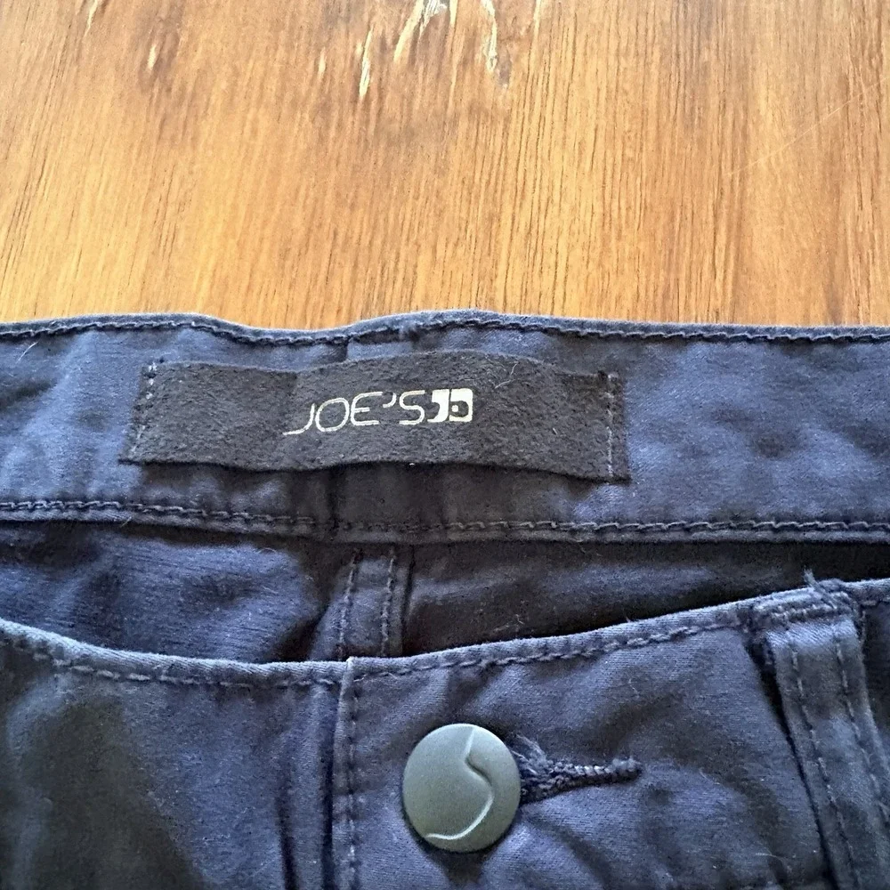 Joes The Brixton Straight + Narrow Pants Twill Jeans Midnight Navy 32 X 33